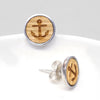 anchor earrings