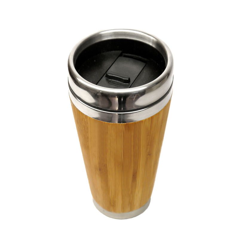 personalised wooden travel mug