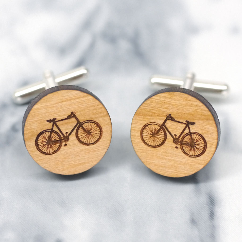 bicycle cufflinks