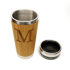 Wooden Coffee Flask with Lid
