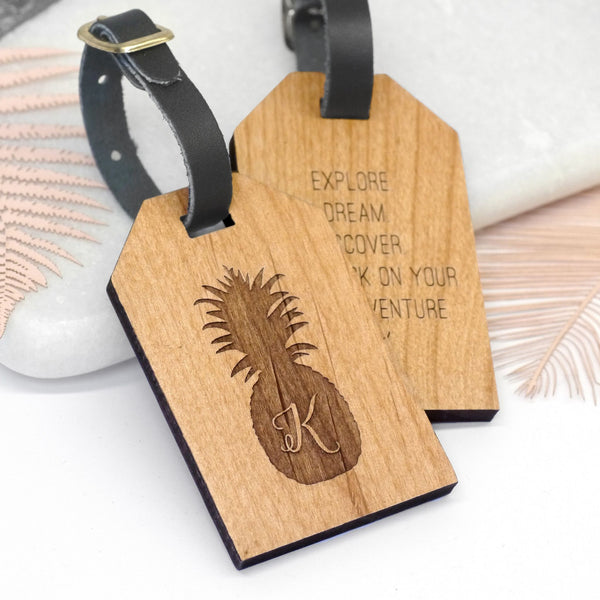 Pineapple luggage tag store